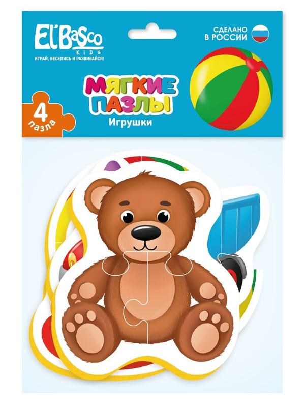 Мягкий пазл Игрушки