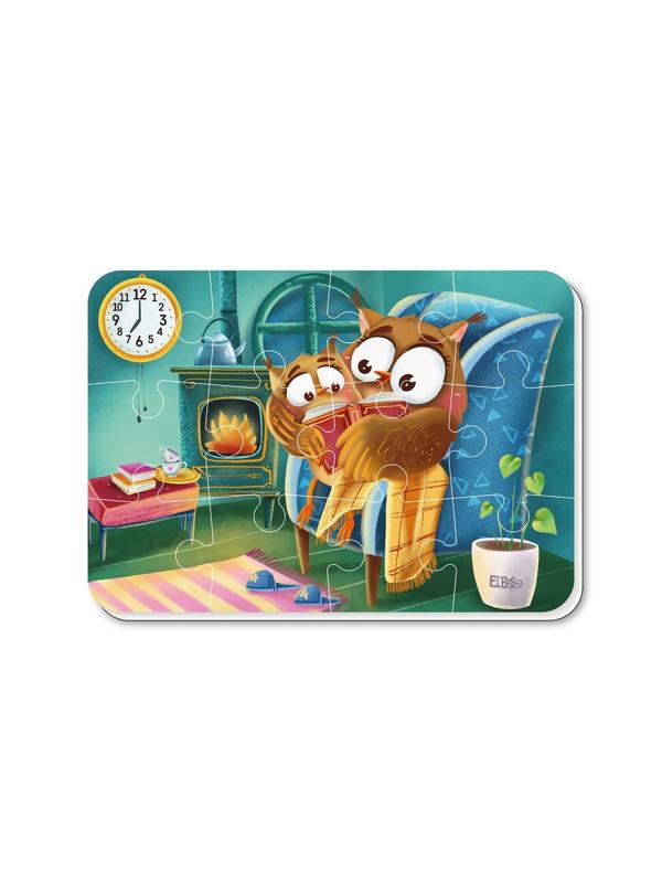 Магнитный пазл А5 Распорядок дня Семейный вечер