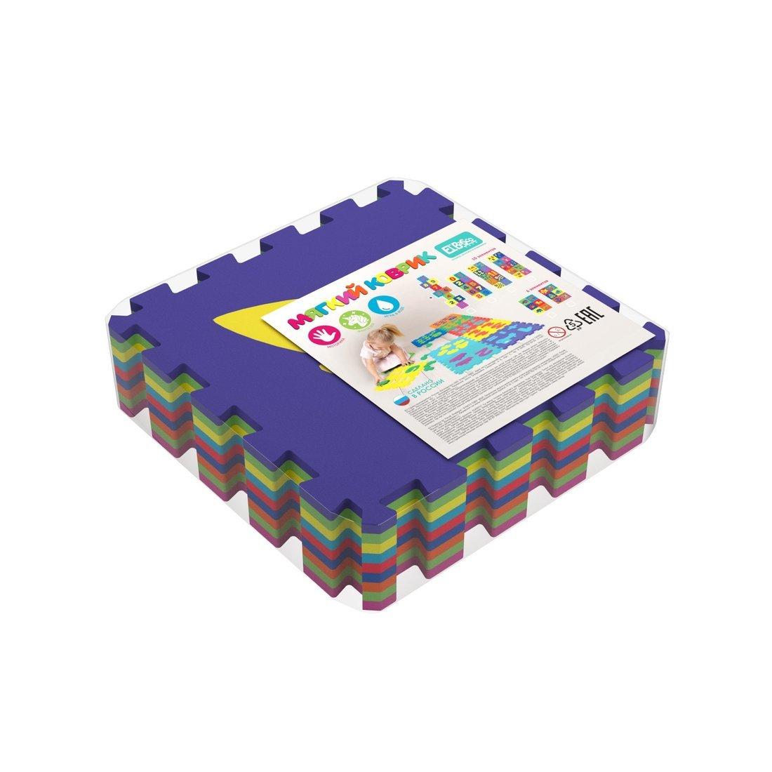 Развивающая игра коврик Транспорт 9 элементов