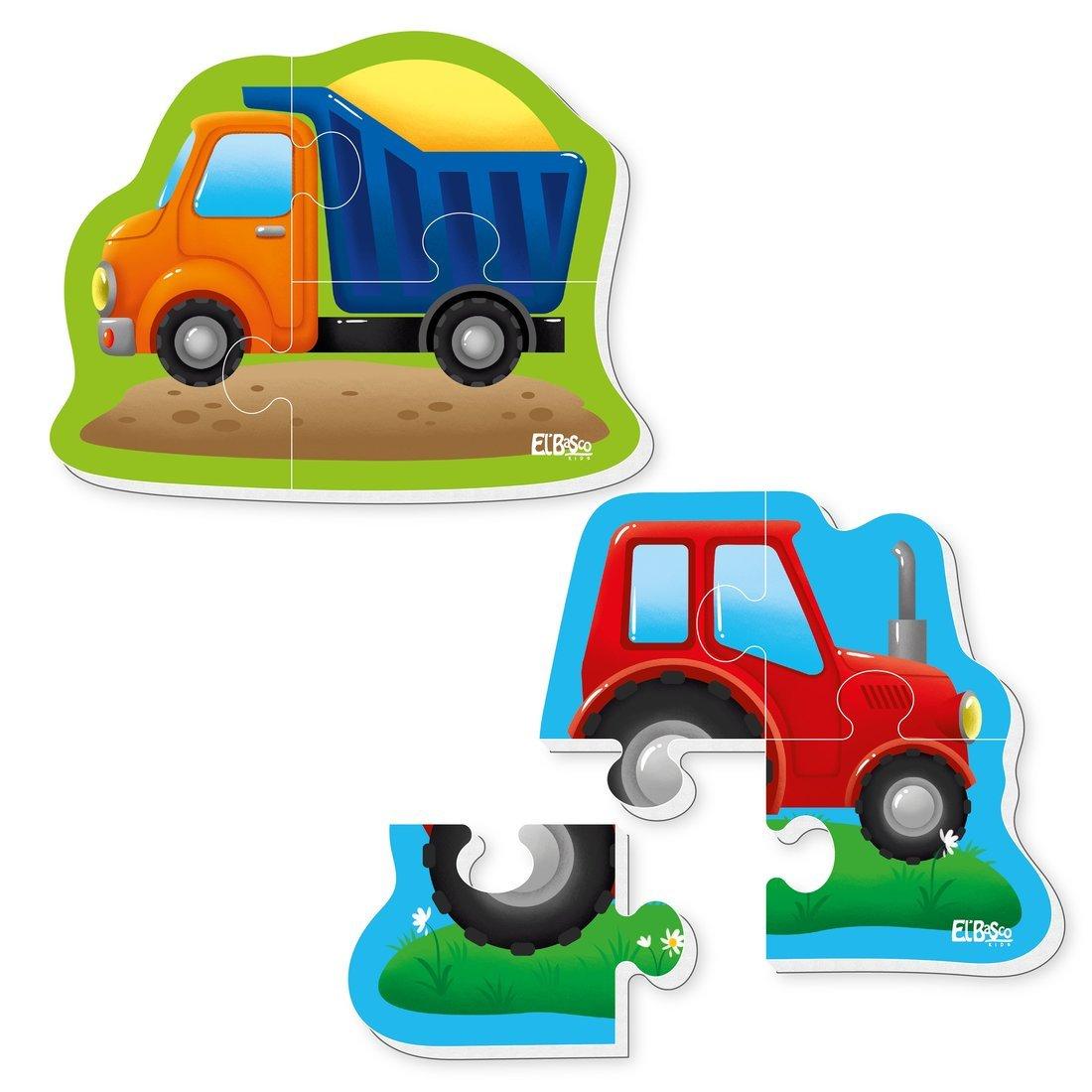 Магнитный пазл Транспорт