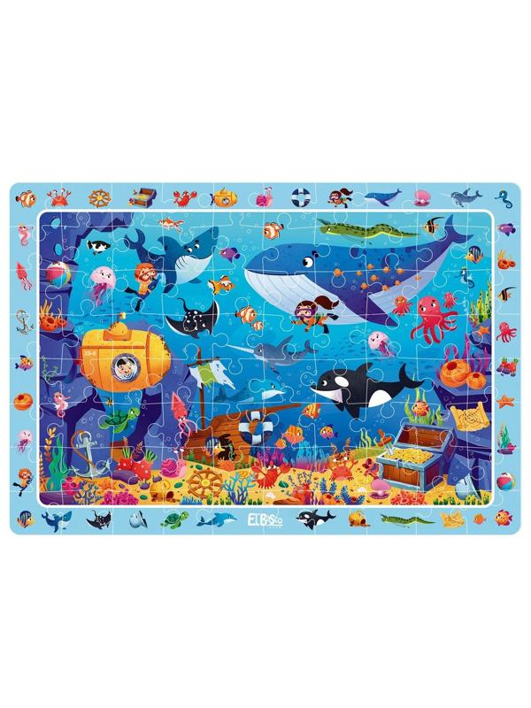 Пазл на внимательность Подводный мир 80 элементов