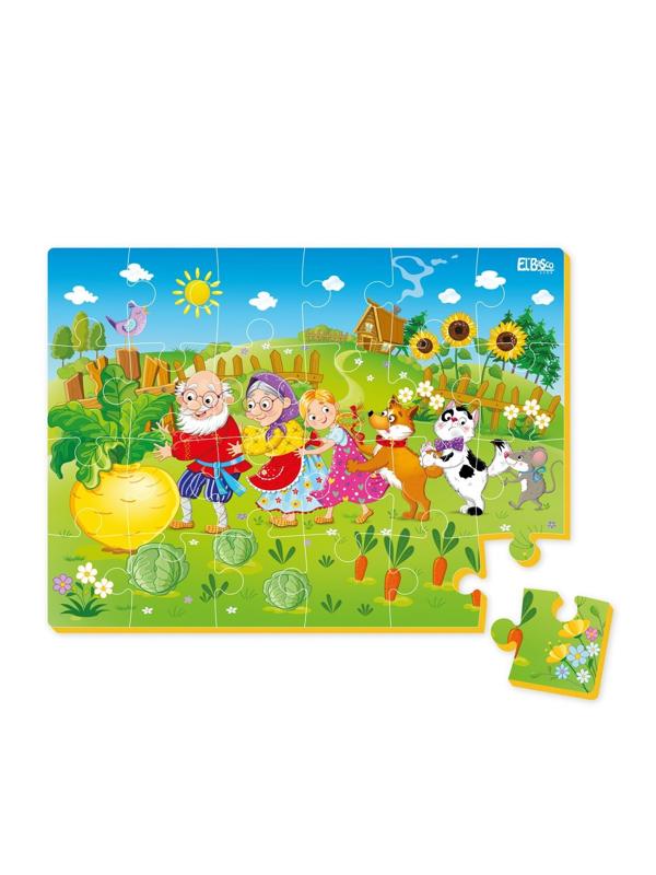 Мягкий пазл Репка А4 24 элемента