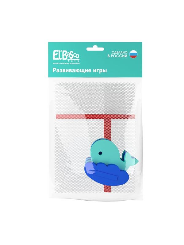 Набор для купания Сумка-сетка с китом