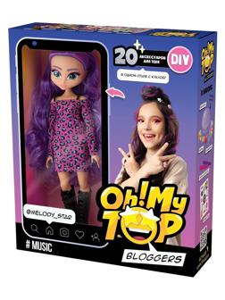 Игровой набор с куклой и аксессуарами DIY Oh!My Top Music