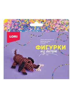 Фигурки из бисера Тузик