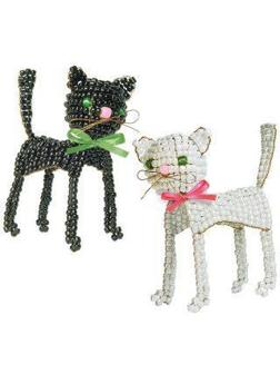 Набор для тв-ва Фигурка из бисера Мяу, в ассорт.