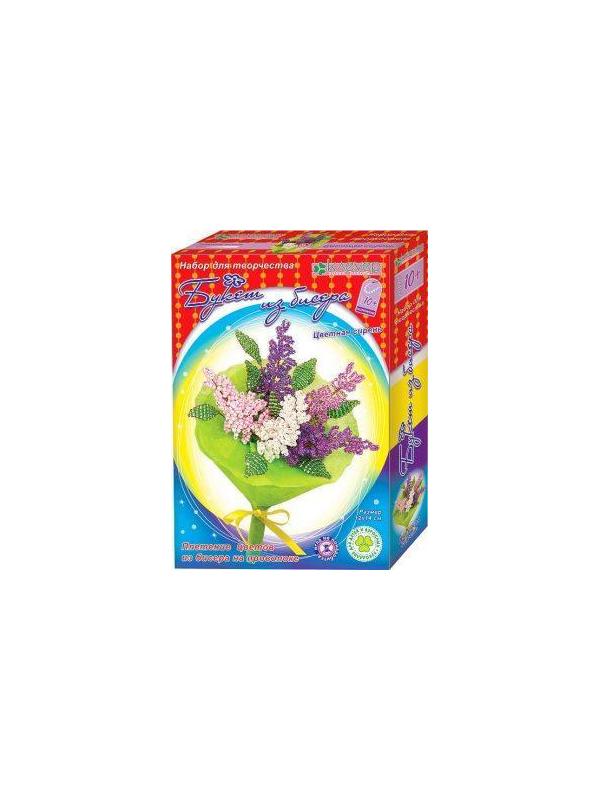 Набор для тв-ва Букет из бисера Цветная сирень