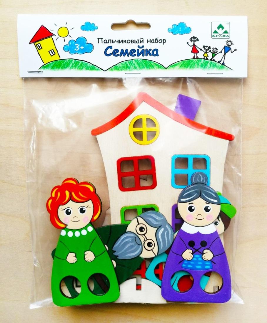 Пальчиковый набор Семейка, 9 элементов