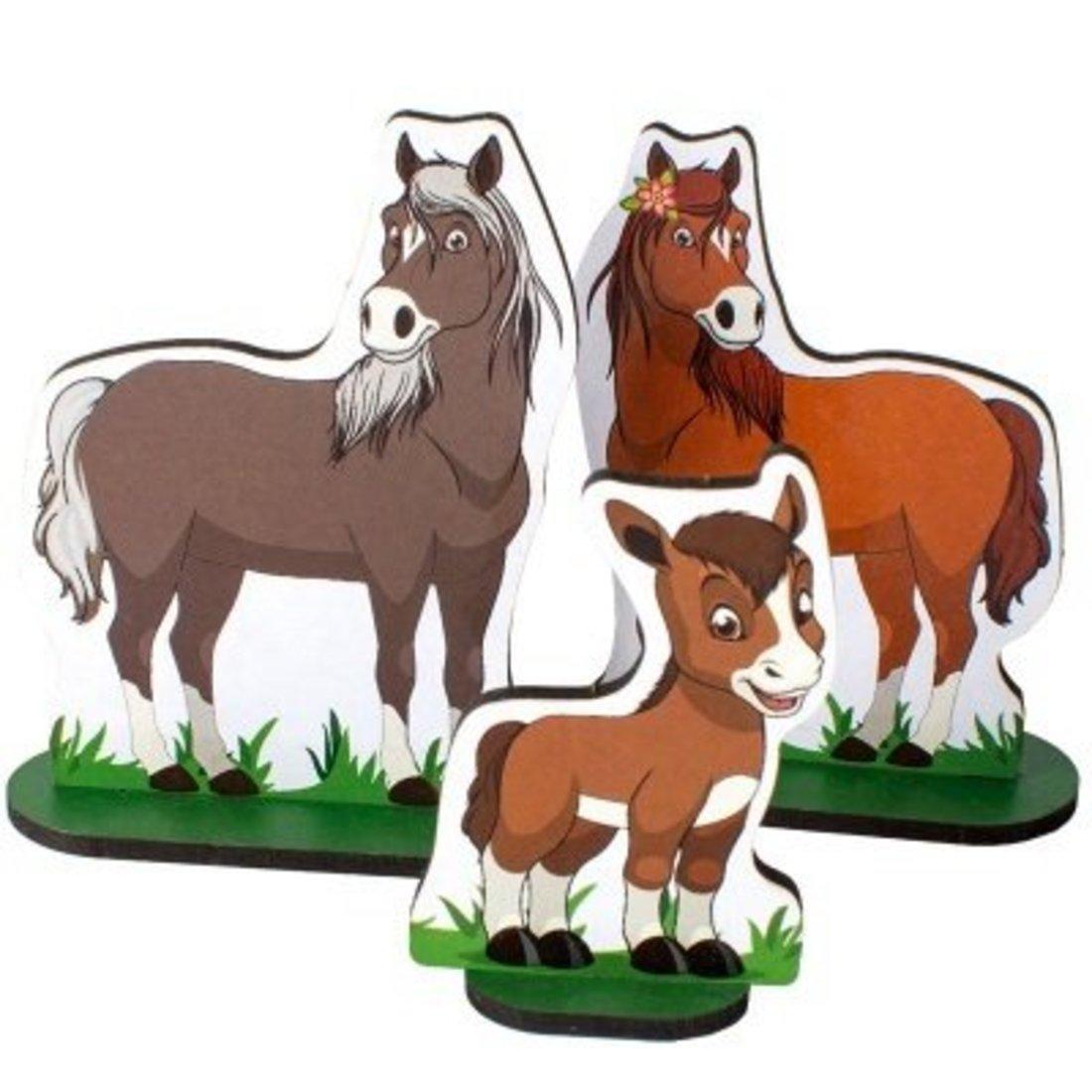 Набор дерев. ZOO PARTY Домашние животные, 18 шт