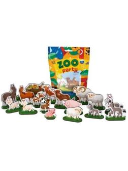 Набор дерев. ZOO PARTY Домашние животные, 18 шт