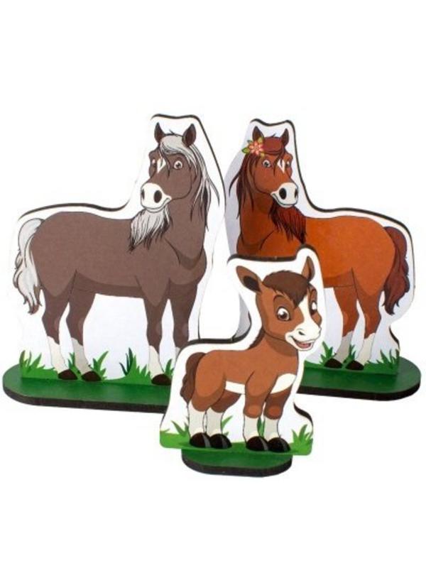 Набор дерев. ZOO PARTY Домашние животные, 18 шт