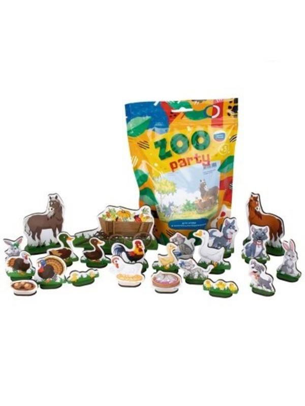 Набор дерев. ZOO PARTY Домашние животные, 22 шт