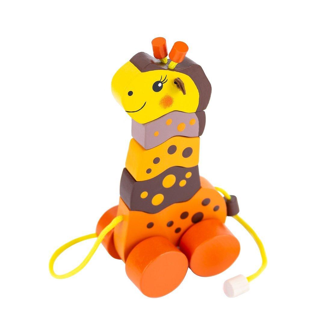 Каталка-пирамидка Жирафик