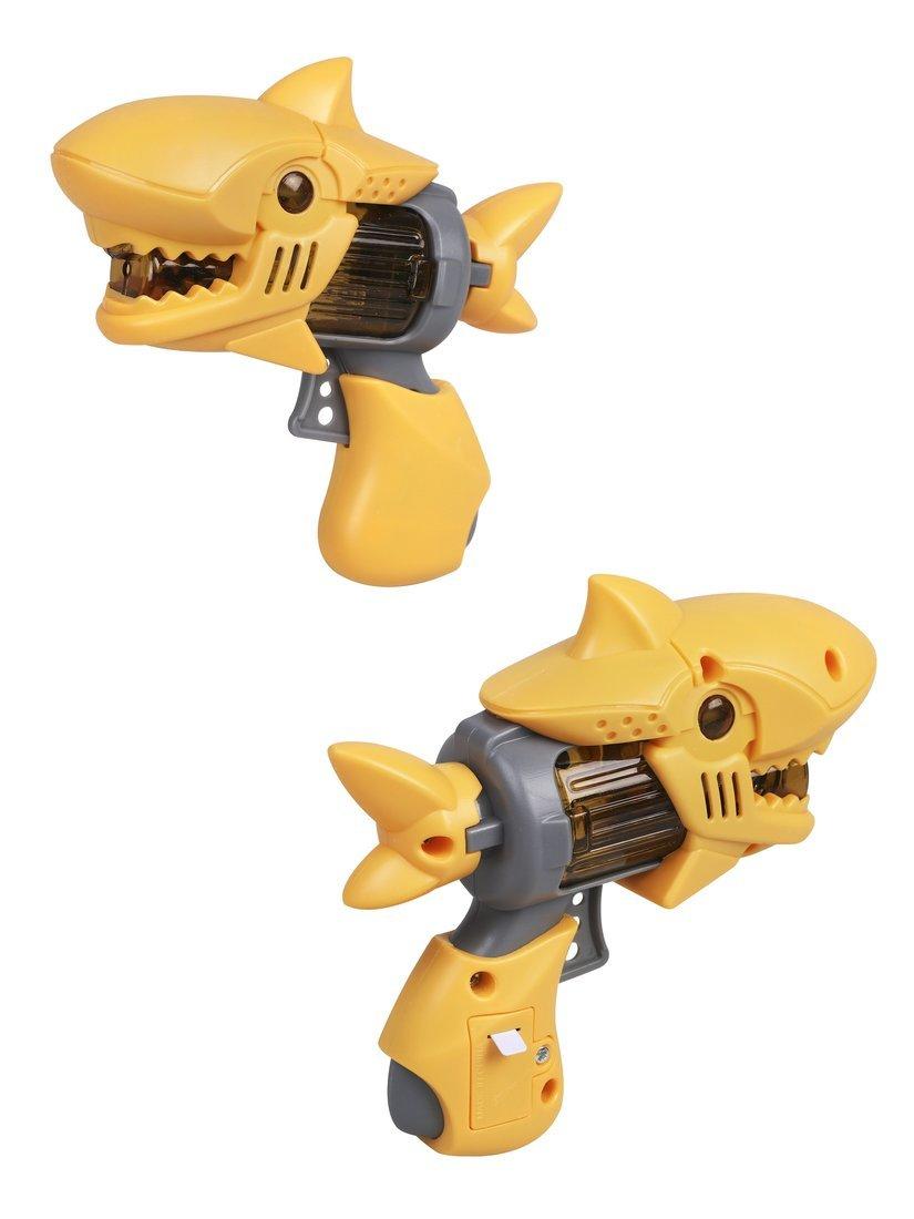 Бластер со световыми и звуковыми эффектами, в комплекте: тестовые элементы
питания АG13/LR44*3шт., блистер, в ассортименте