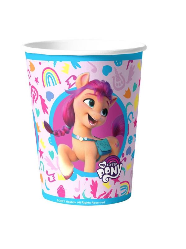 Набор бумажных стаканов My Little Pony, 6 шт*250 мл