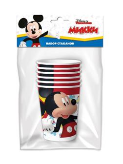 Набор бумажных стаканов Mickey Mouse, 6 шт*250 мл