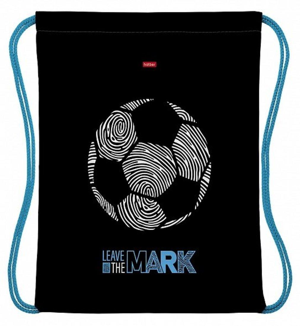 Мешок для сменной обуви Футбол 33х42 см, 1 отд.