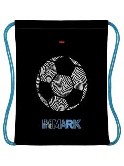 Мешок для сменной обуви Футбол 33х42 см, 1 отд.