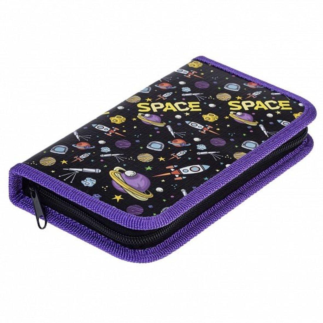 Пенал Мы в космосе 190х115мм 1 отделение на молнии