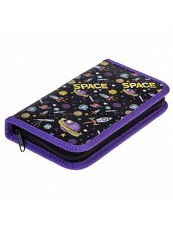 Пенал Мы в космосе 190х115мм 1 отделение на молнии