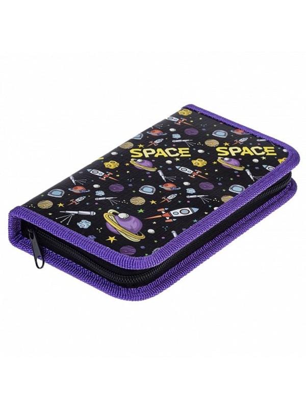 Пенал Мы в космосе 190х115мм 1 отделение на молнии