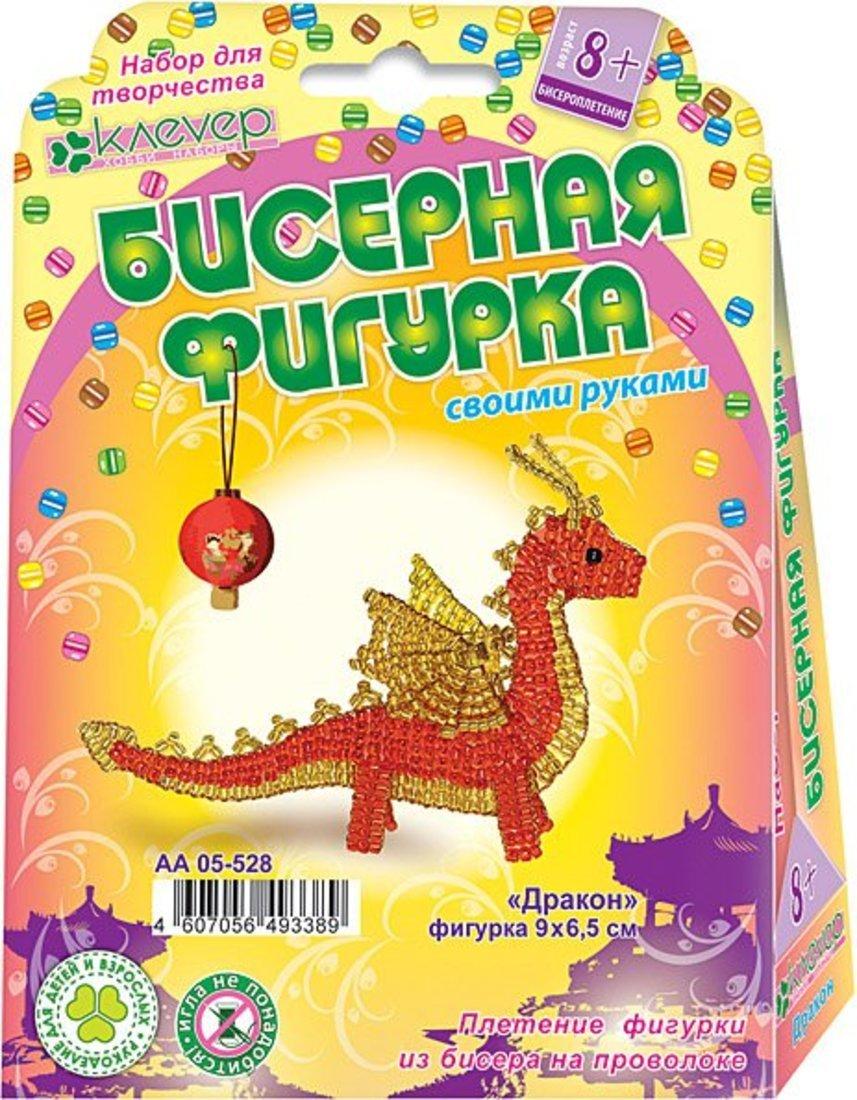 Набор для тв-ва Фигурка из бисера Дракон