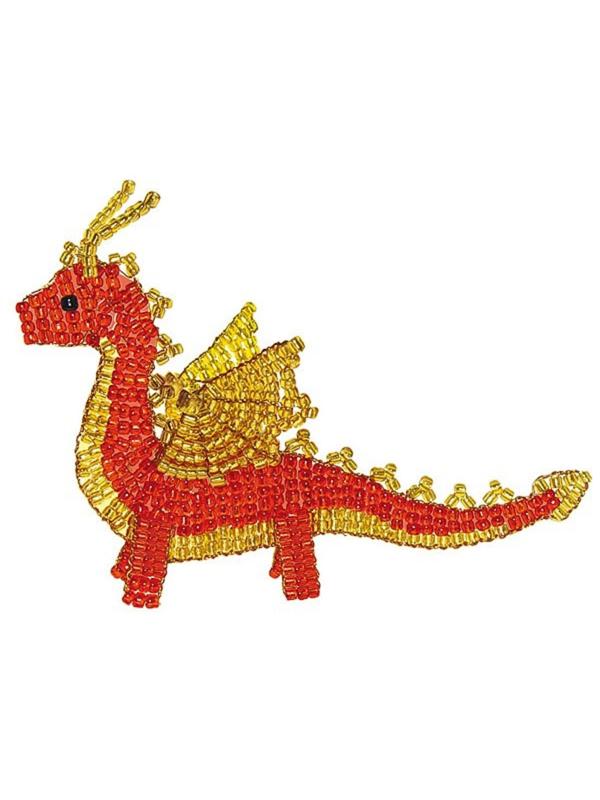 Набор для тв-ва Фигурка из бисера Дракон