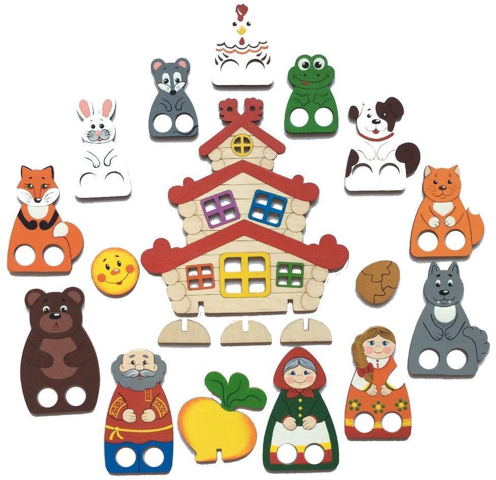 Пальчиковый набор Сказки, 16 элементов