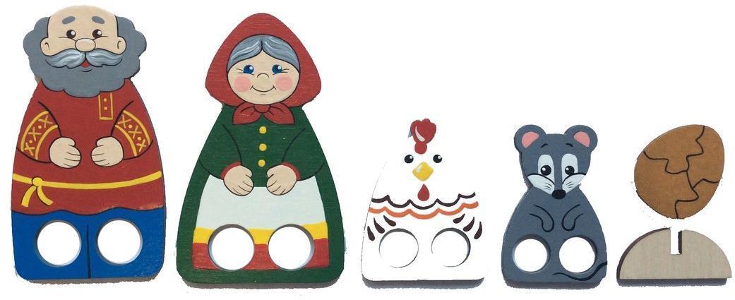 Пальчиковый набор Сказки, 16 элементов