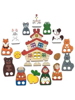 Пальчиковый набор Сказки, 16 элементов