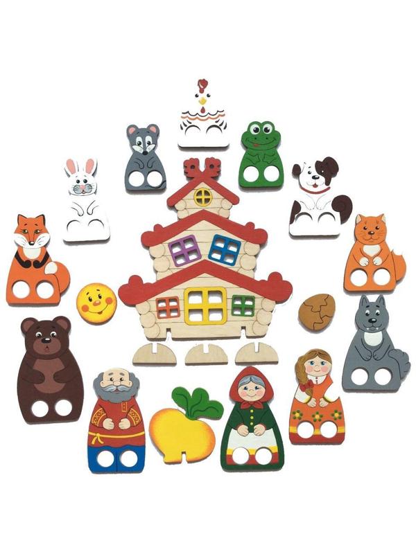 Пальчиковый набор Сказки, 16 элементов