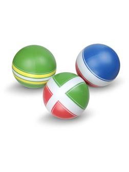 Мяч детский Классика, 10 см, ручное окраш., в ассорт.