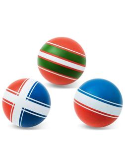 Мяч детский 7,5 см, Серия Классика ручное окраш., в ассорт.