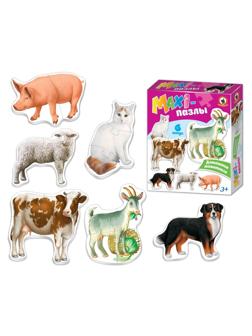 Пазлы-MAXI Домашние животные