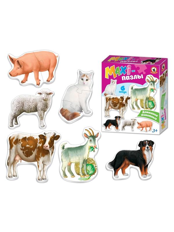 Пазлы-MAXI Домашние животные