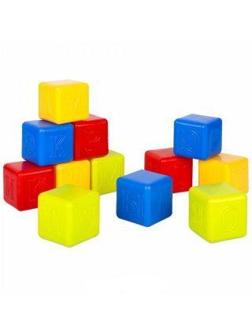 Кубики Азбука 12 дет в сетке