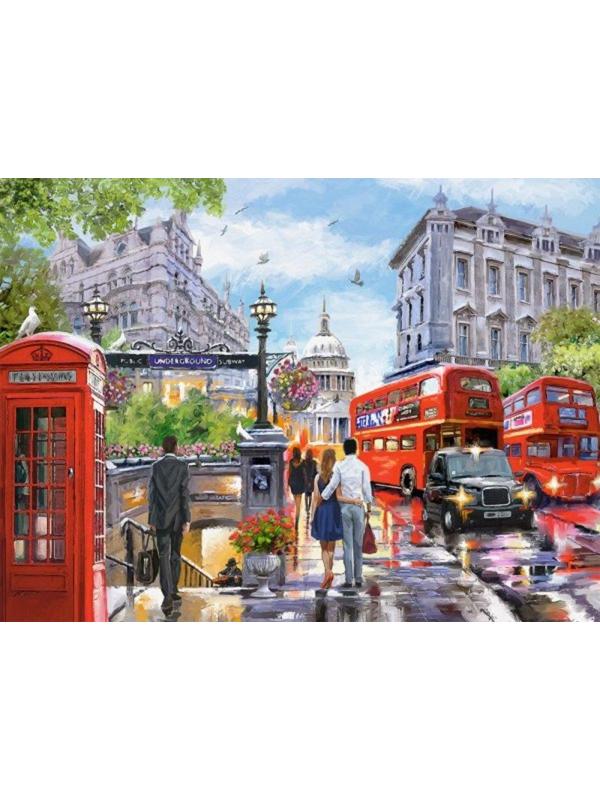 Пазлы 2000 Весна в Лондоне