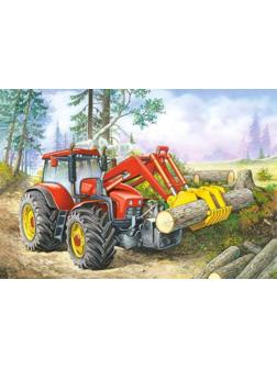 Пазлы 60 MIDI Трактор