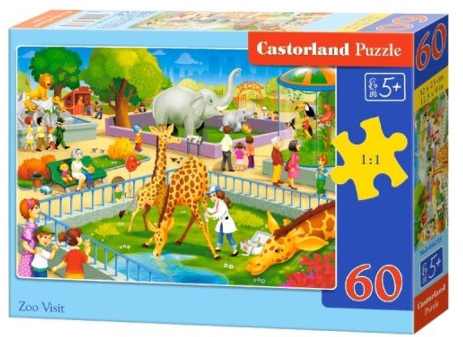 Пазлы 60 MIDI Зоопарк