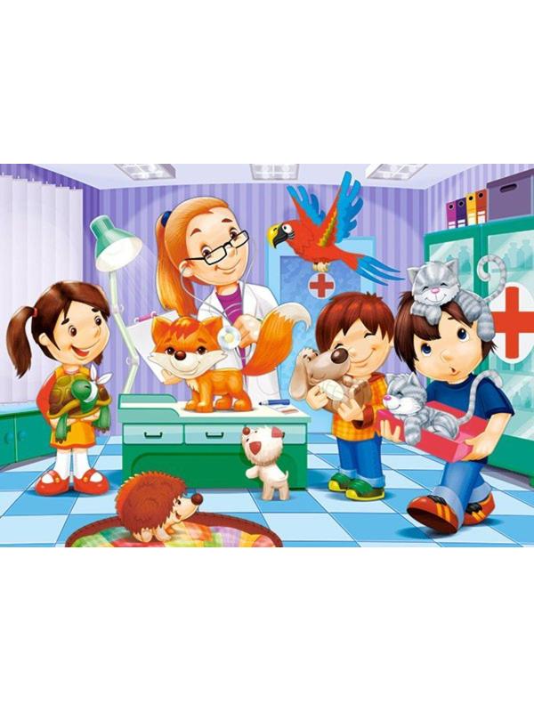 Пазлы 60 MIDI Ветеринар