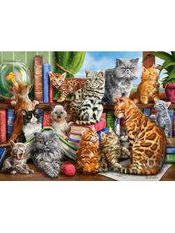 Пазлы 2000 Кошки