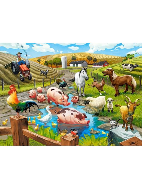 Пазлы 70 Premium Жизнь на ферме