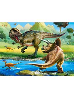 Пазлы 70 Premium Динозавры