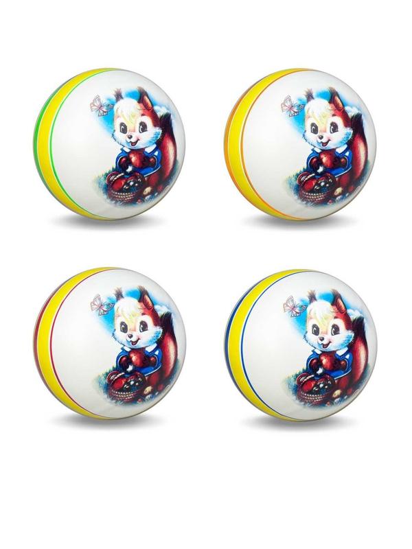 Мяч детский Белочка в ассорт., 20 см