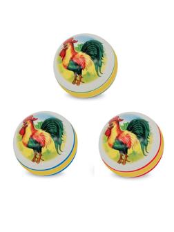 Мяч детский Петушок в ассорт., 20 см