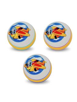 Мяч детский Самолетик в ассорт., 12,5 см