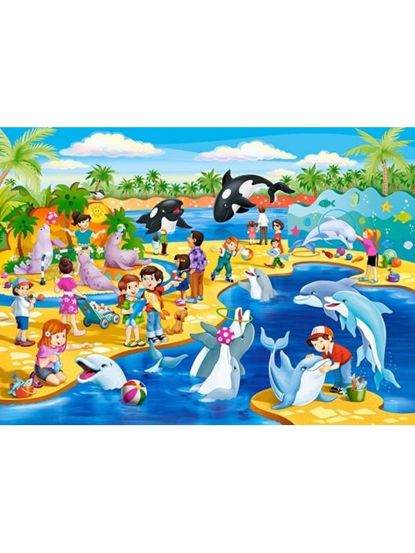 Пазлы 60 MIDI Дельфинарий