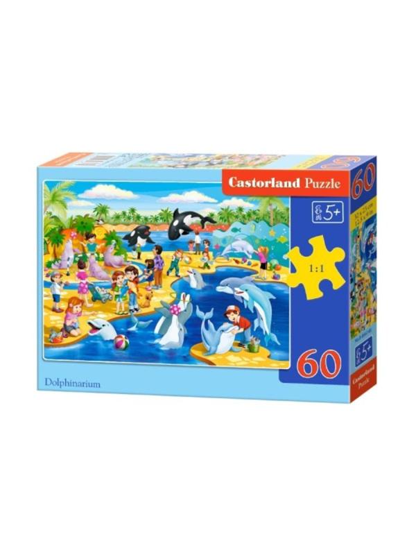 Пазлы 60 MIDI Дельфинарий