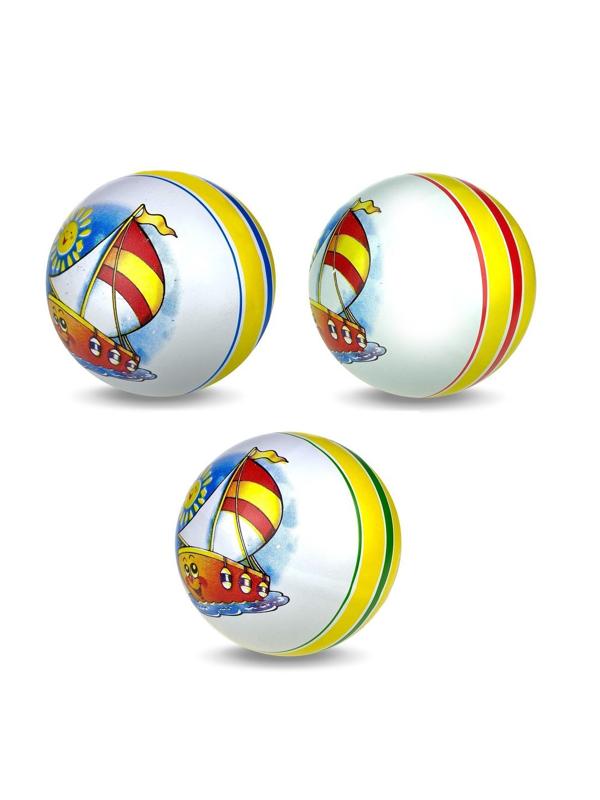 Мяч детский Кораблик в ассорт., 15 см