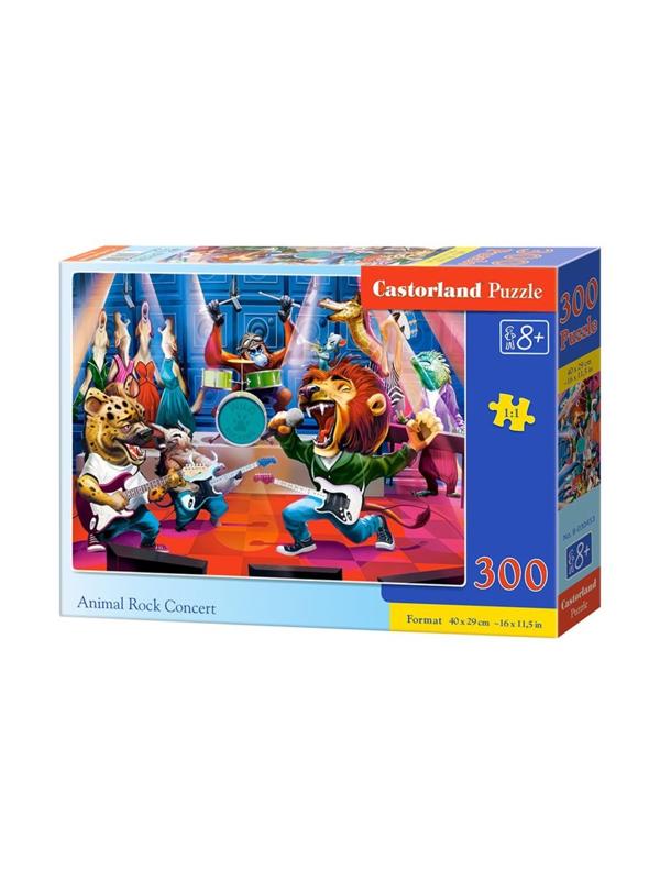 Пазлы 300 Звериный рок-концерт